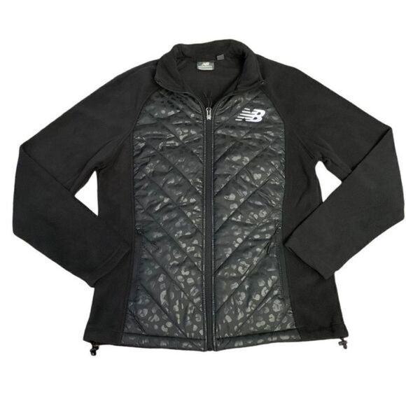 New Balance NWOTs Quilted Cloud Fleece Jacket - Picture 1 of 10